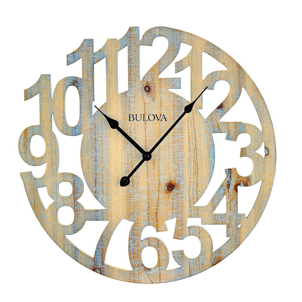 Bulova Wall Decorator Clock Watch C3395