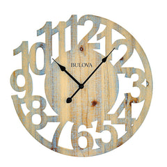 Bulova Wall Decorator Clock Watch C3395
