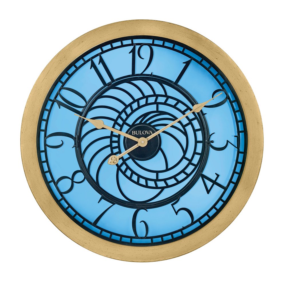 Bulova Wall Strike and Chime Clock Watch C4331