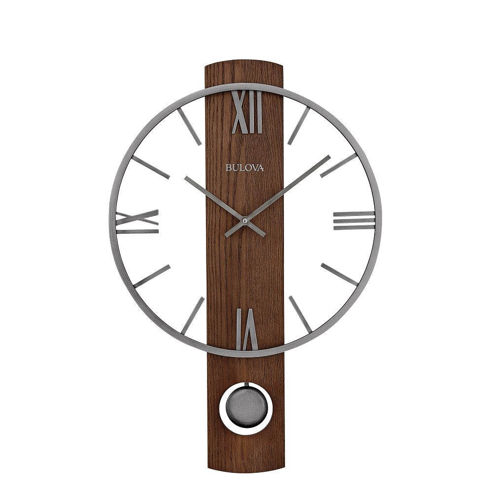 Bulova Wall Pendulum Clock Watch C4338