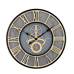 Bulova Wall Decorator Clock Watch C4347