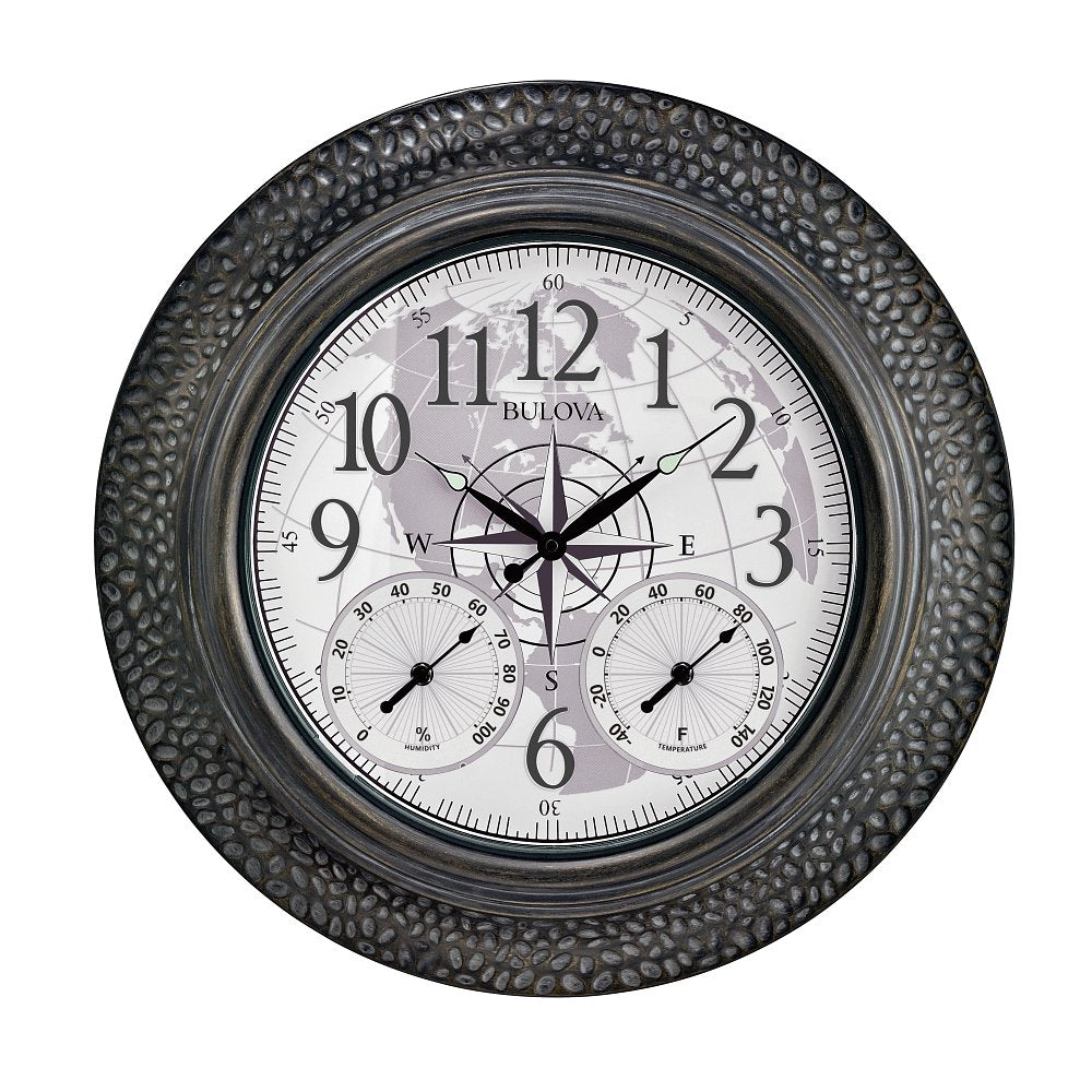 Bulova Wall Strike and Chime Clock Watch C4419