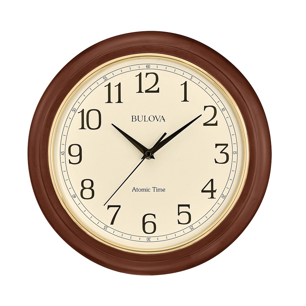 Bulova Wall Lighted Dial Clock Watch C4826
