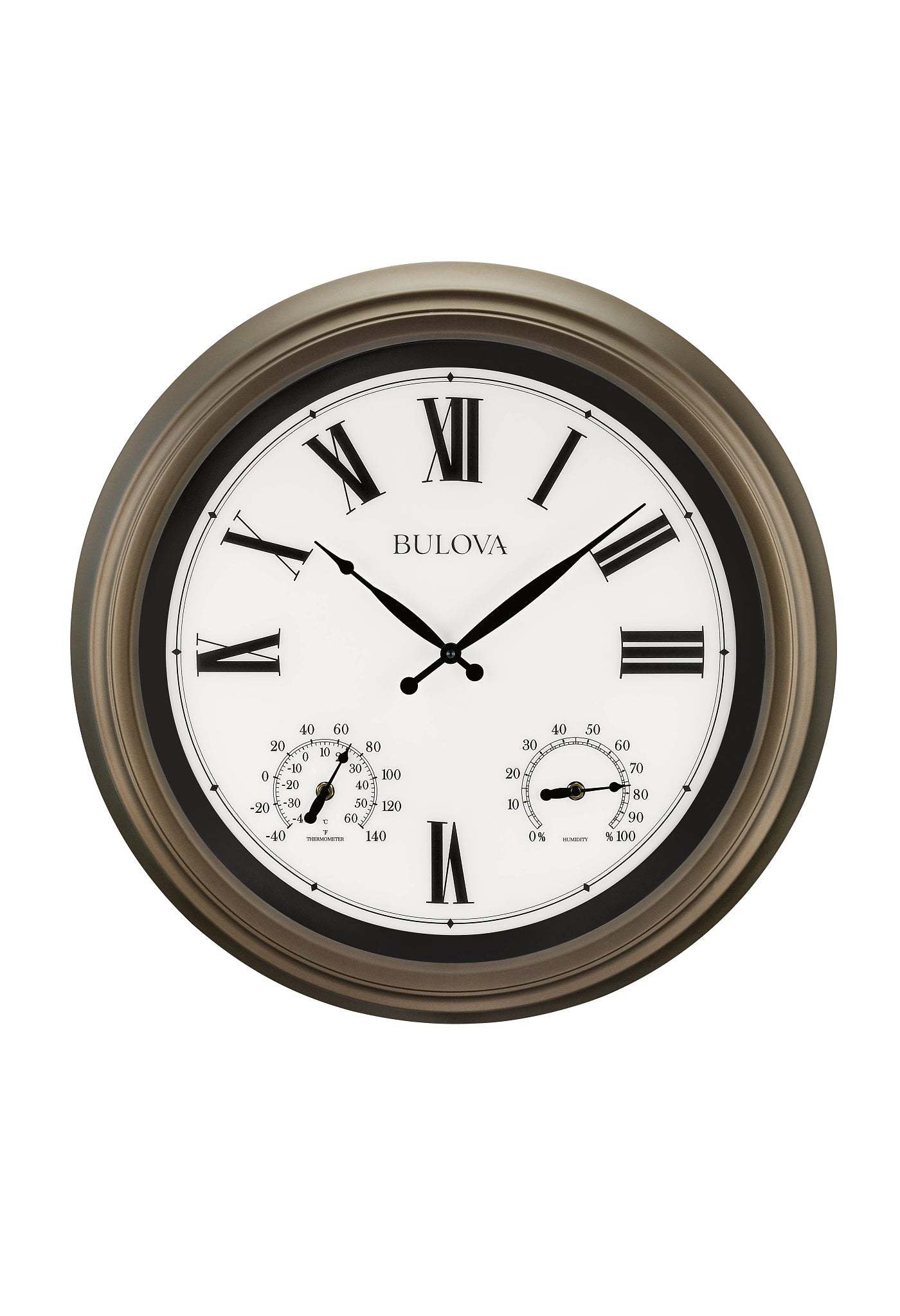 Bulova Wall Lighted Dial Clock Watch C4886