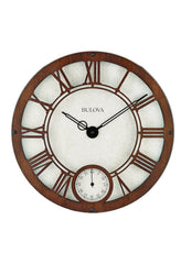 Bulova Wall Decorator Clock Watch C4887