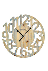 Bulova Wall Decorator Clock Watch C4898