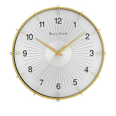 Bulova Wall Decorator Clock Watch C4899