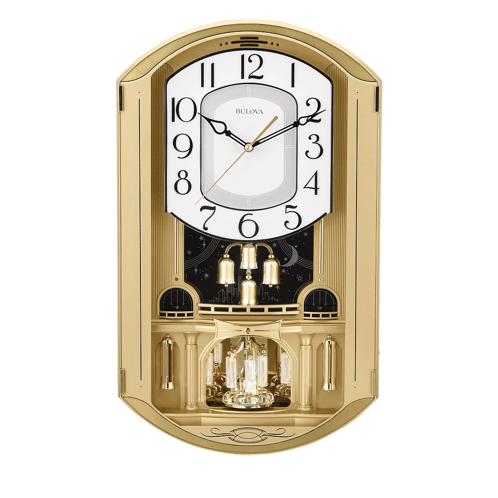 Bulova Wall Musical Clock Watch C4900