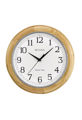 Bulova Wall Wave Clock Watch C5005