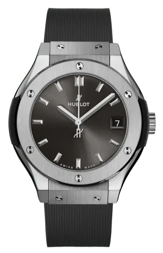 Hublot Classic Fusion Racing Grey Titanium Watch 581.NX.7071.RX