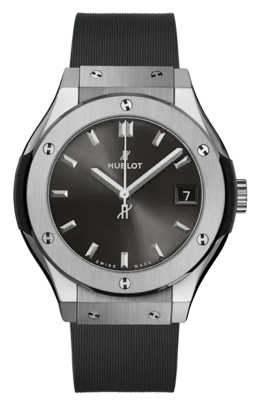 Hublot Classic Fusion Racing Grey Titanium Watch 581.NX.7071.RX