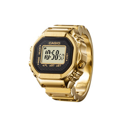 Casio Yellow Gold Pad Ring Watch CRW001G-9