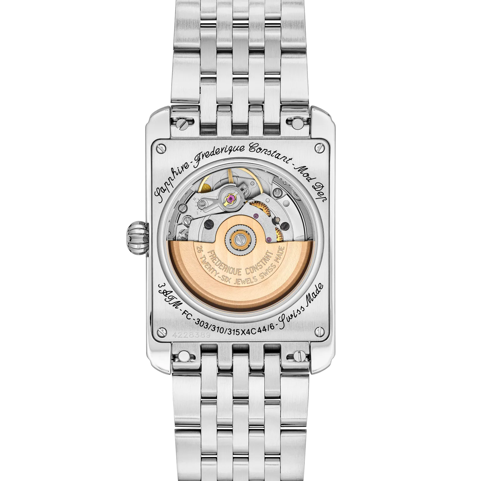 Frederique Constant Classics Carrée Automatic FC-303RLB4C6B