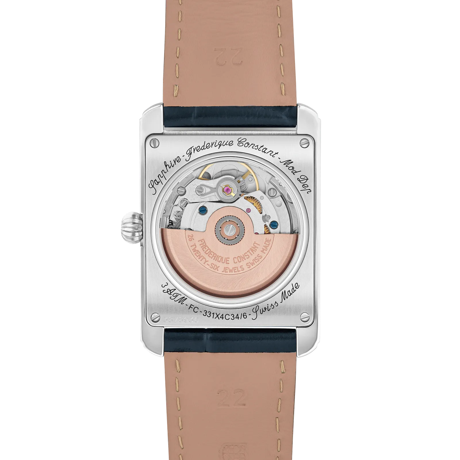 Frederique Constant Classics Carrée Moonphase Automatic FC-333N4C6