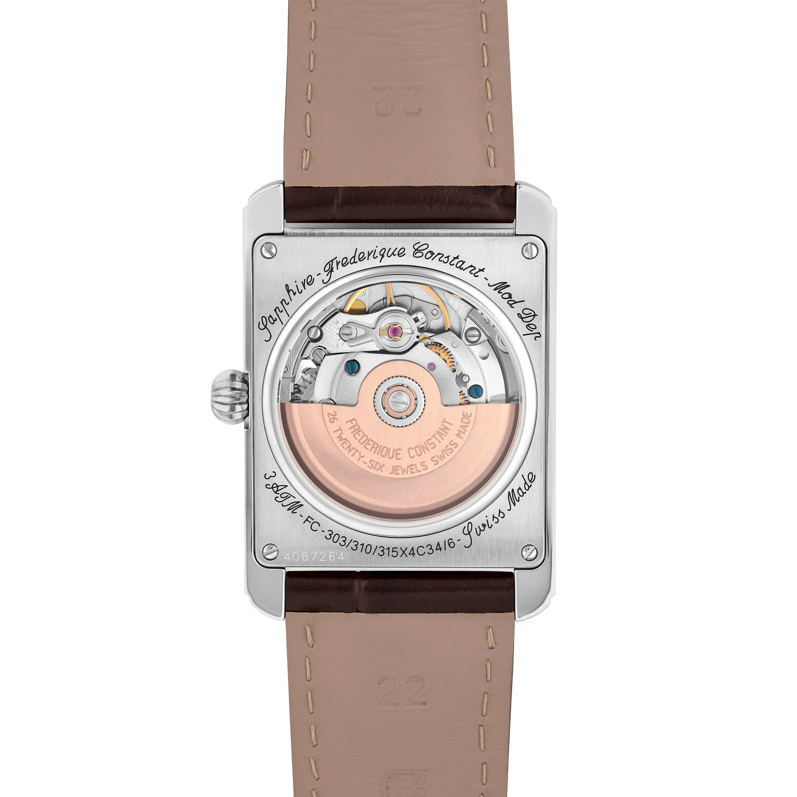 Frederique Constant Classic Carrée Small Seconds FC-303SAL4C6