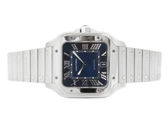 Cartier Santos De Cartier Large 39.8mm Blue Dial WSSA0030