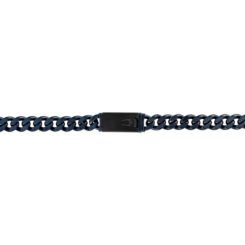 Bulova Stainless Steel Classic Jewelry Mens Necklace BVC1067-NVSTNA