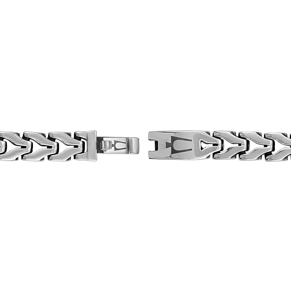 Bulova Stainless Steel Luxury Jewelry Mens Bracelet BVB1147-NMASTNA
