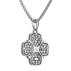 Bulova Sterling Silver 925 Classic Jewelry Mens Pendant BVP1090-WSSC4
