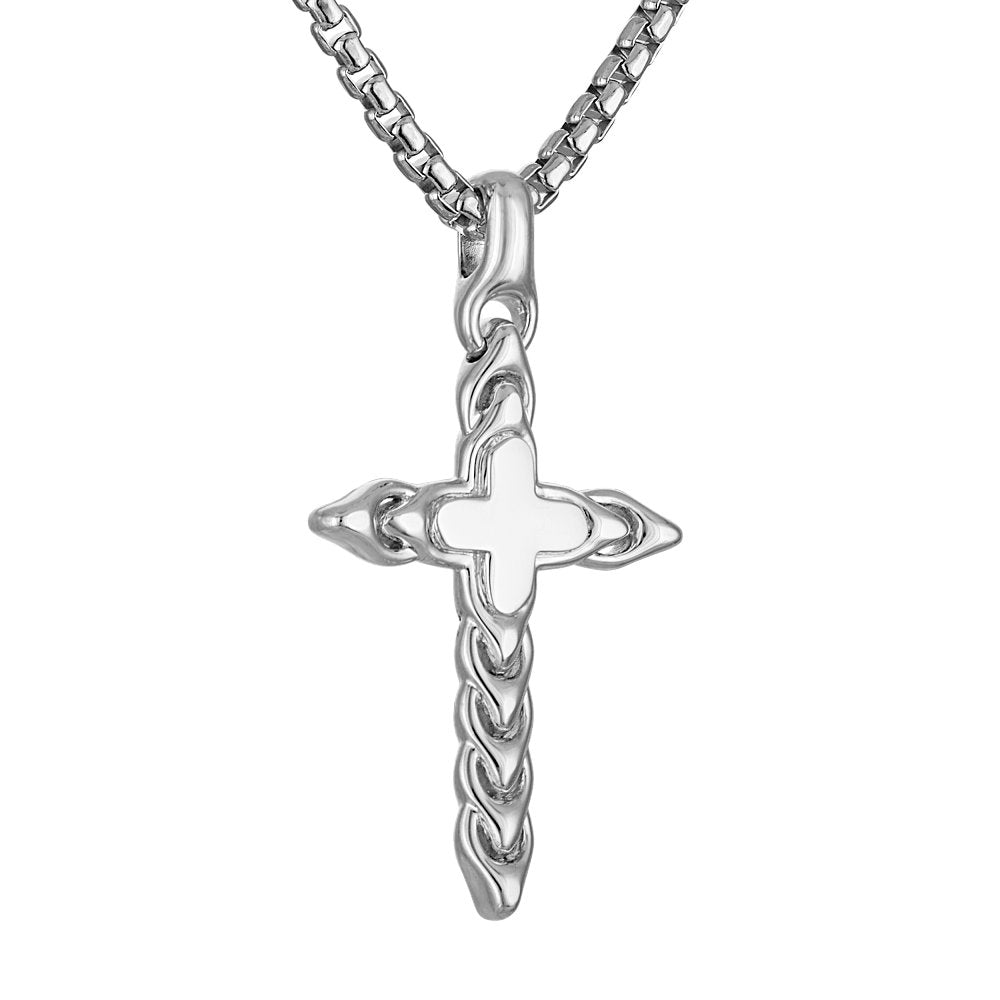 Bulova Sterling Silver 925 Classic Jewelry Mens Pendant BVP1085-WSQ7