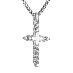 Bulova Sterling Silver 925 Classic Jewelry Mens Pendant BVP1085-WSQ7