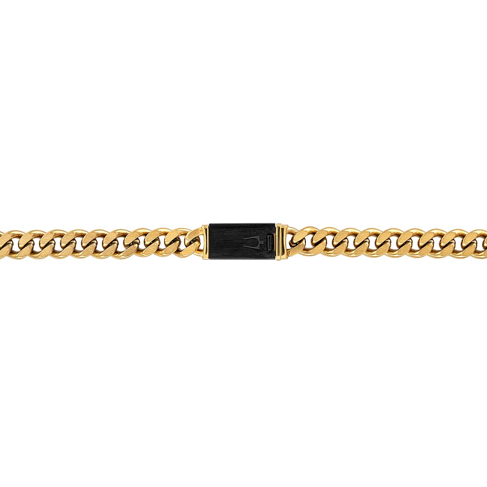 Bulova Stainless Steel Classic Jewelry Mens Necklace BVC1065B-GOSTNA