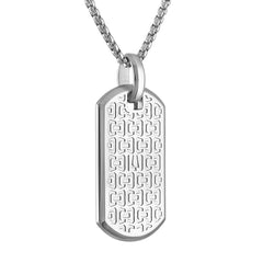 Bulova Stainless Steel Luxury Jewelry Mens Pendant BVP1114-WLSTNA