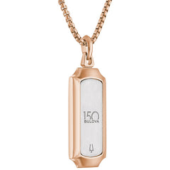 Bulova Stainless Steel Luxury Jewelry Mens Pendant BVP1126-G5STLCS