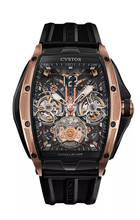 Double Tourbillon 5N Red Gold Brancard/Black Titanium Double Tourbillon 5N Red Gold Brancard/Black Titanium