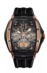 Double Tourbillon 5N Red Gold Brancard/Black Titanium Double Tourbillon 5N Red Gold Brancard/Black Titanium