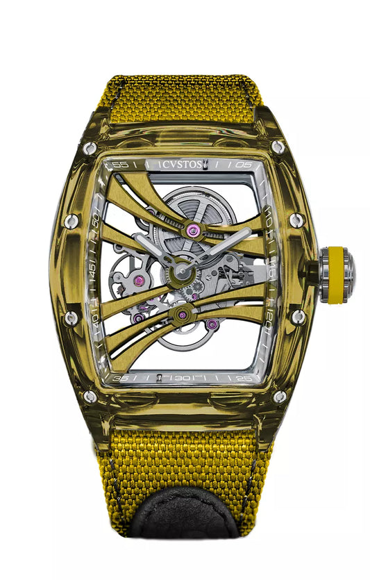Cvstos CHALLENGE PURITY YELLOW SAPPHIRE TI COMP/YELLOW BRIDGES A00113.4189002