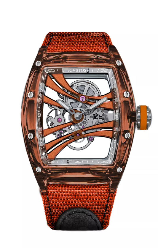 Cvstos CHALLENGE PURITY ORANGE SAPPHIRE TI COMP/ORANGE BRIDGES A00113.4188004