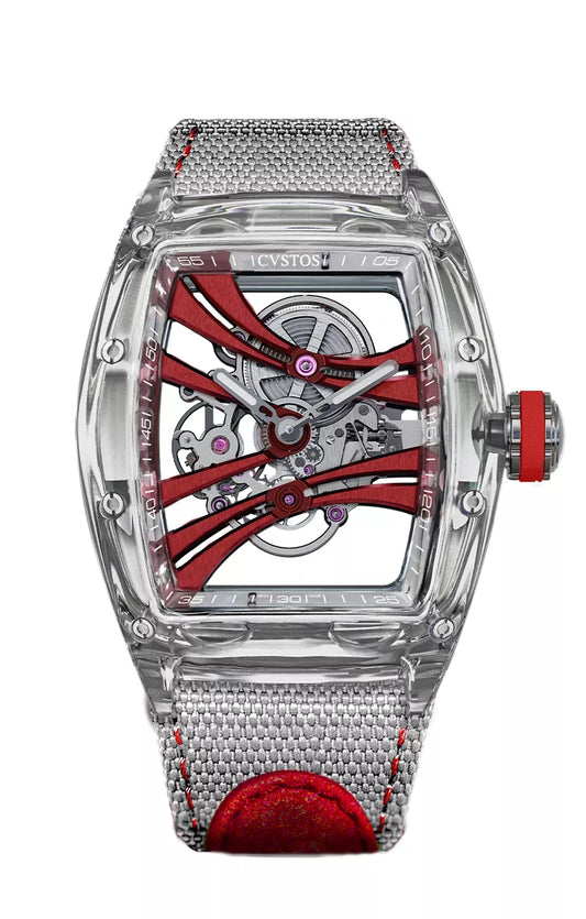 Cvstos CHALLENGE PURITY SWISS EDITION SAPPHIRE TI COMP/RED BRIDGES A00113.4188001