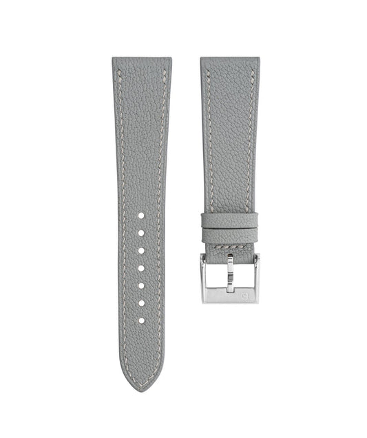 Delugs Light Grey Chevre Slim Strap