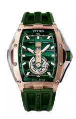 Twin-Time 5N Red Gold Green Dial A01108.4127001