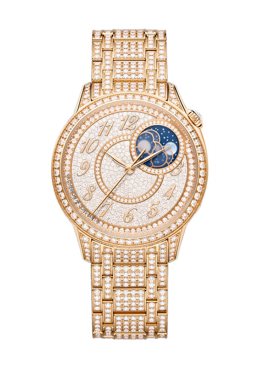 Égérie moon phase jewellery 8016F/127R-B977 37 mm Pink Gold