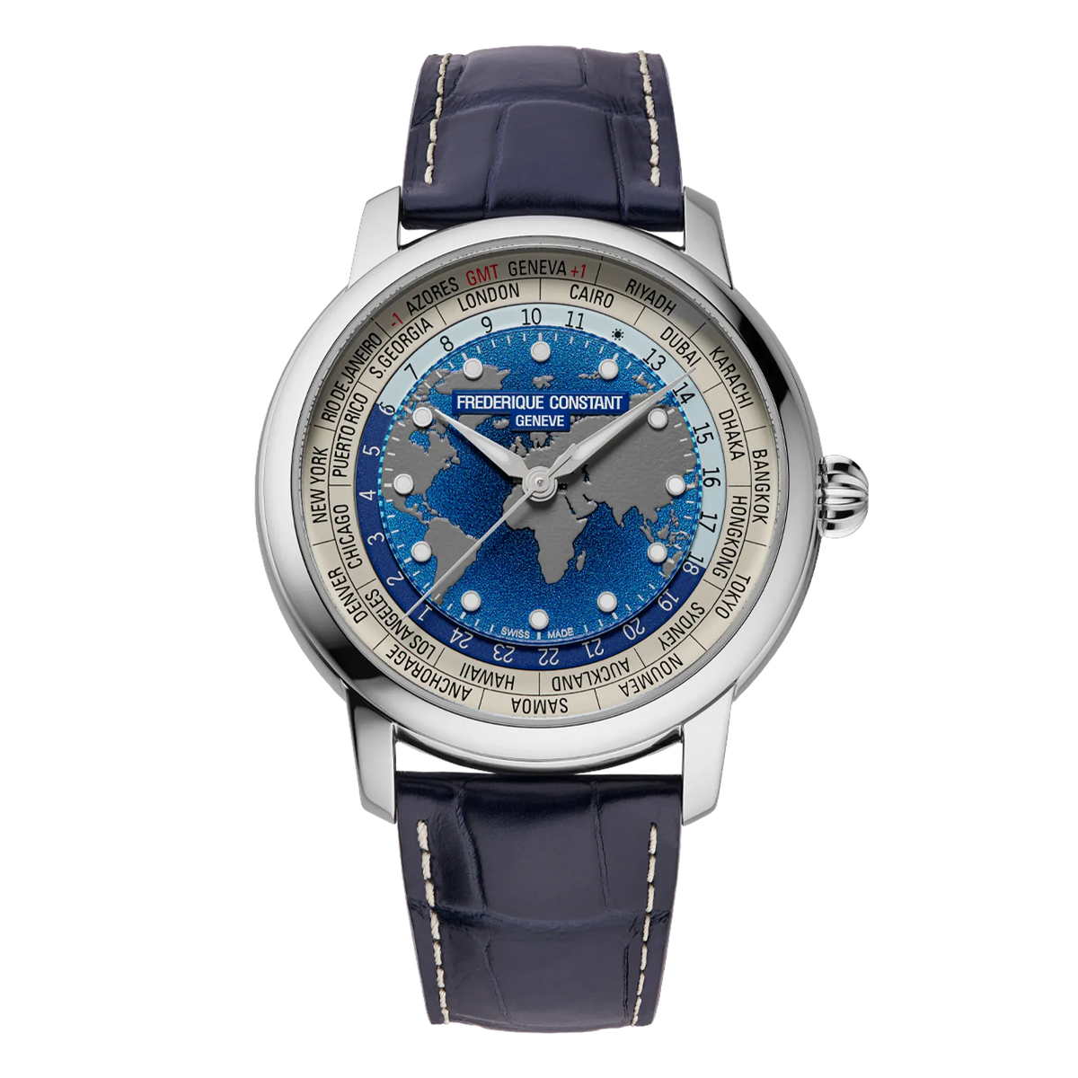 Manufacture  Classic Worldtimer FC-719BLW3H6