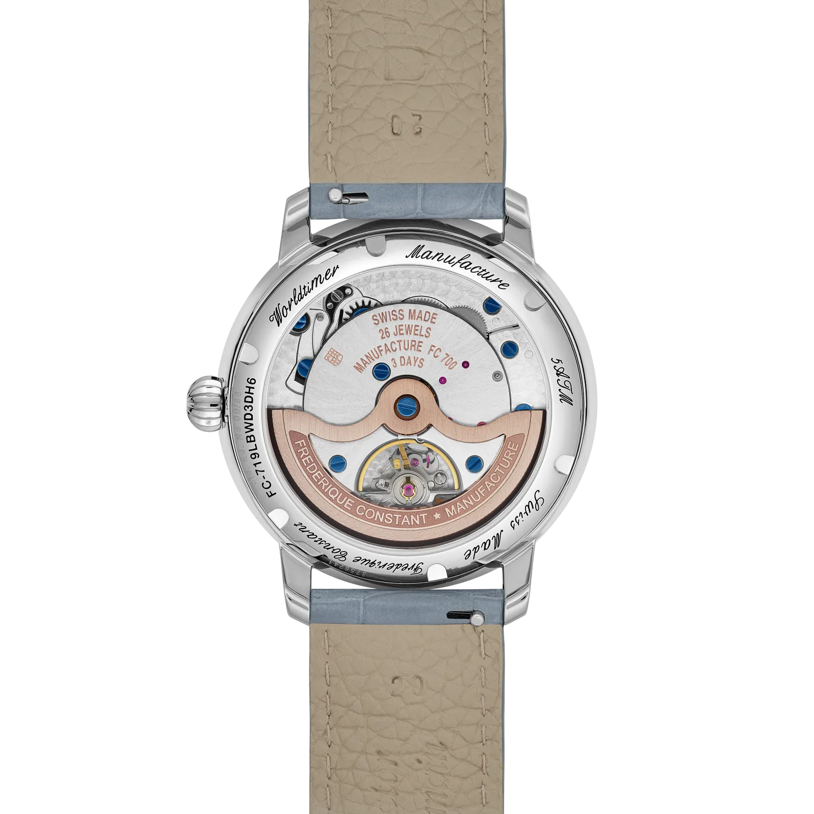 Frederique Constant Manufacture Classic Worldtimer FC-719LBWD3DH6