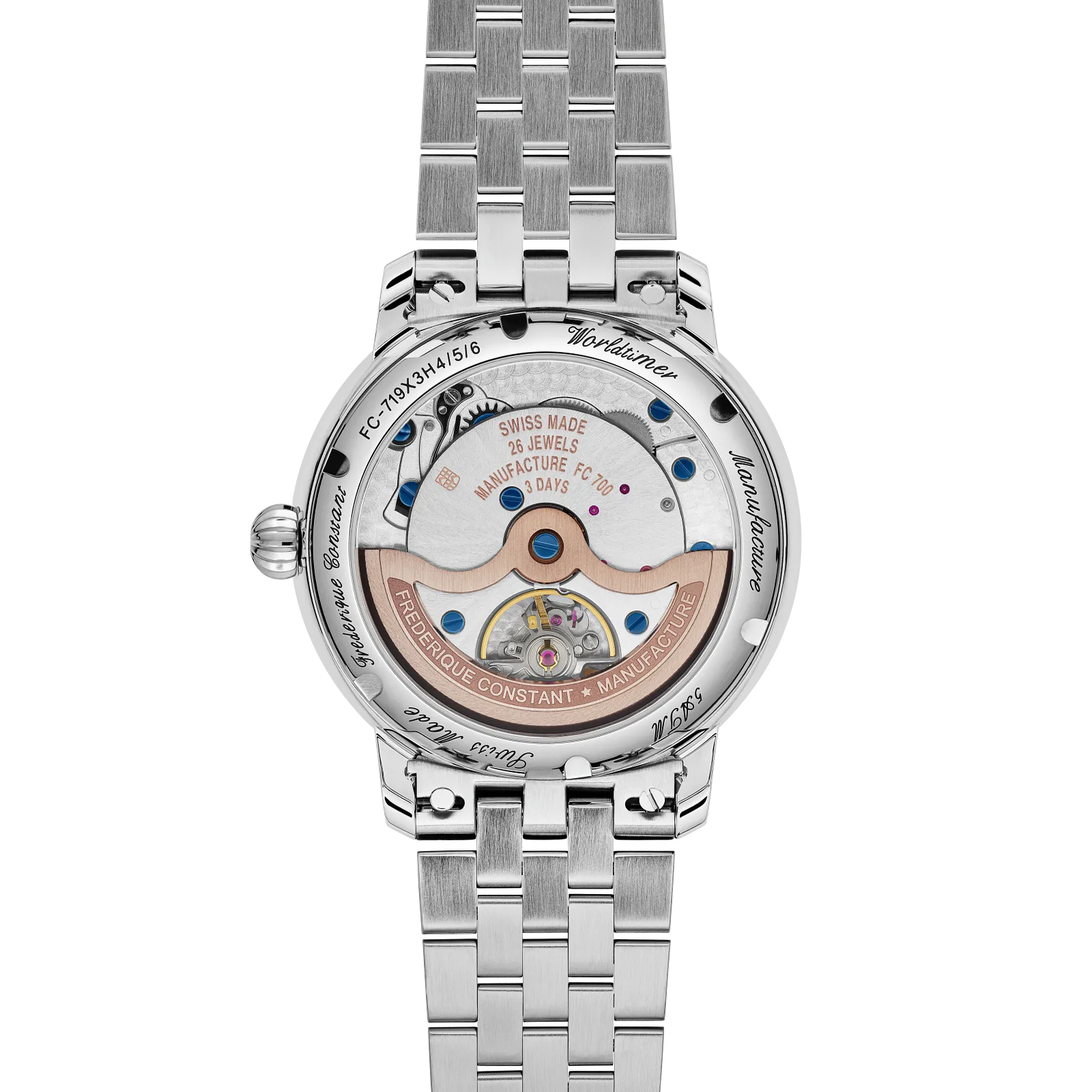 Frederique Constant Manufacture Classic Worldtimer FC-719NN3H6B