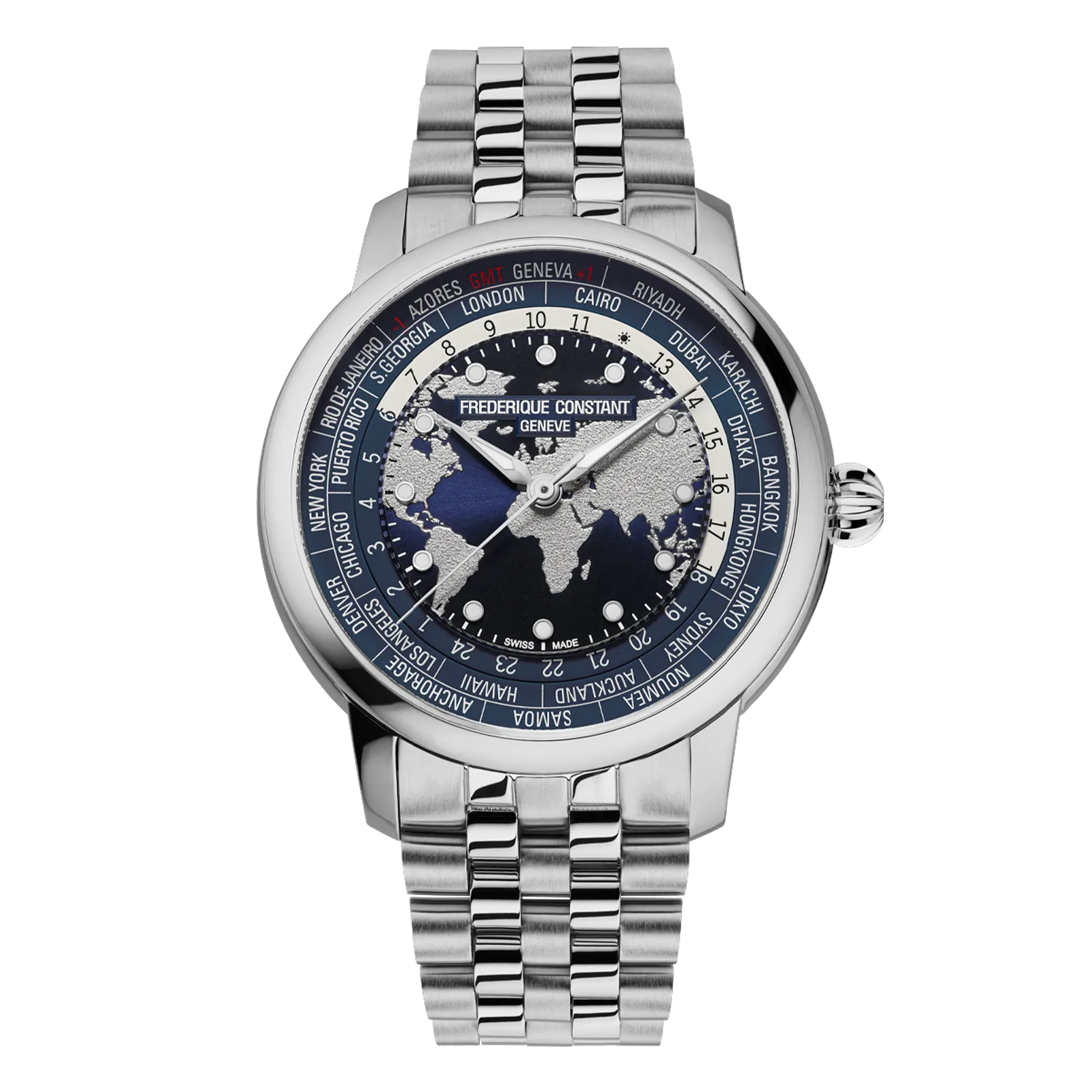 Frederique Constant Manufacture Classic Worldtimer FC-719NN3H6B