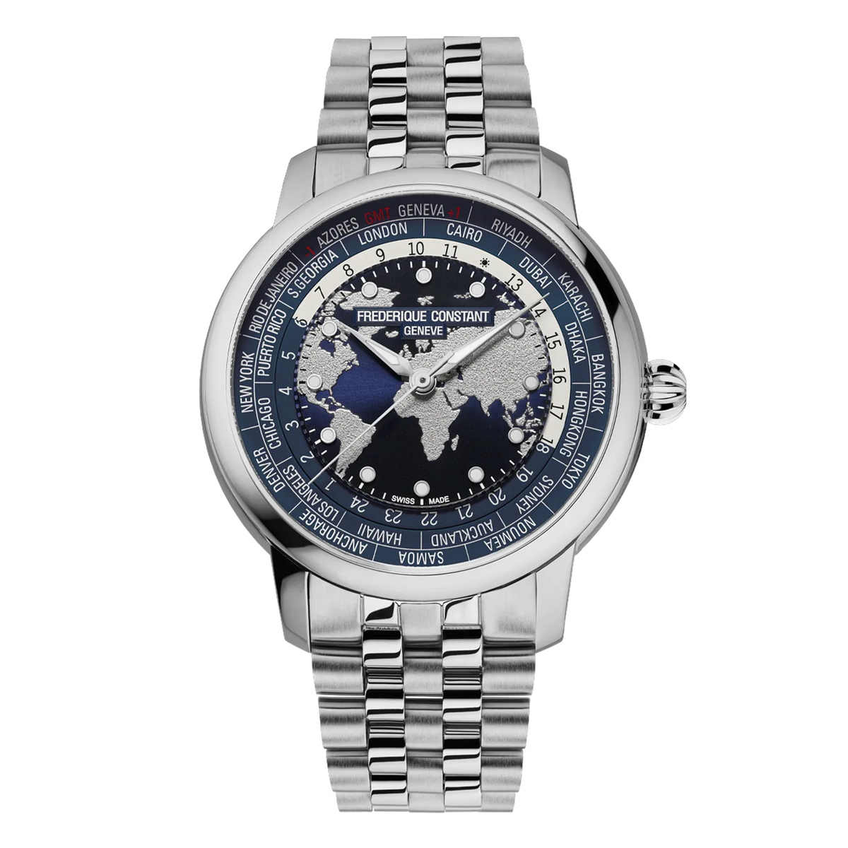 Frederique Constant Manufacture Classic Worldtimer FC-719NN3H6B