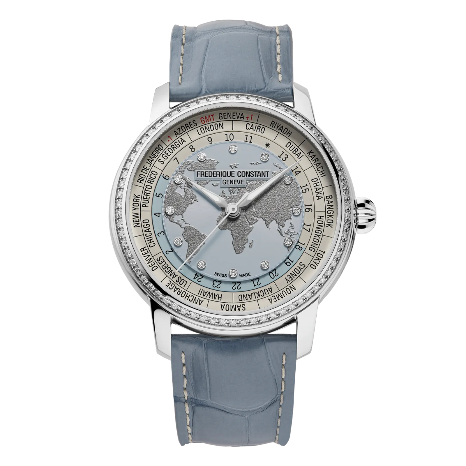 Frederique Constant Manufacture Classic Worldtimer FC-719LBWD3DH6