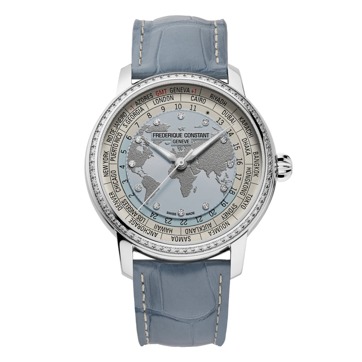 Frederique Constant Manufacture Classic Worldtimer FC-719LBWD3DH6