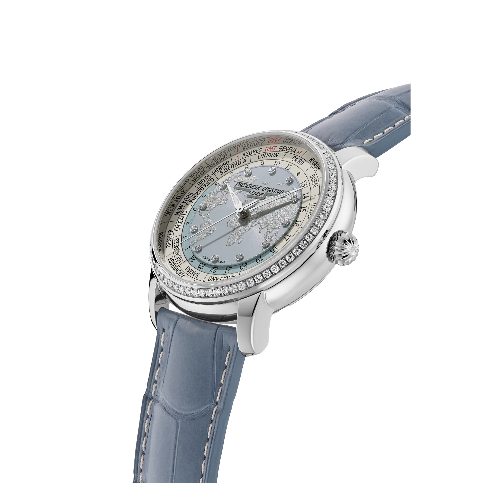 Frederique Constant Manufacture Classic Worldtimer FC-719LBWD3DH6