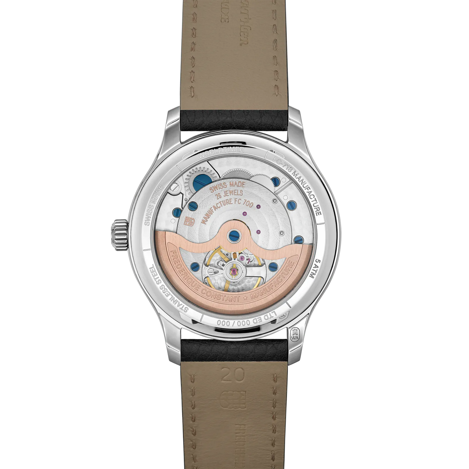 Frederique Constant Manufacture Classic Worldtimer FC-718N4H6