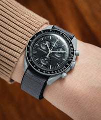 Delugs Delcro Grey/Black Fabric Strap