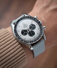 Delugs Light Grey Chevre Slim Strap