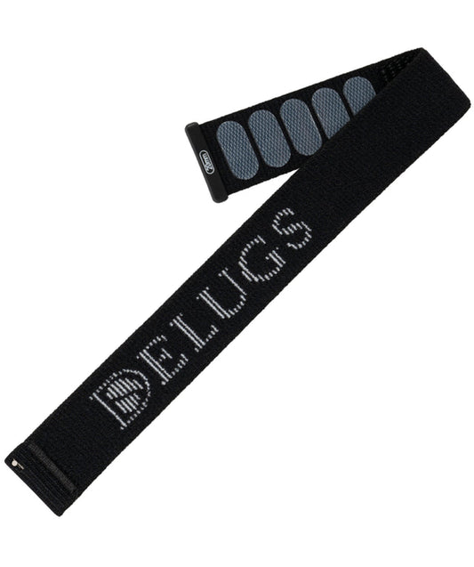 Delugs Delcro Black Fabric Strap