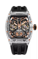 Double Tourbillon Sapphire Black & 5N COMP Double Tourbillon Sapphire Black & 5N COMP