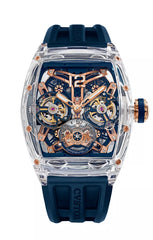 Double Tourbillon Sapphire Navy & 5N COMP Double Tourbillon Sapphire Navy & 5N COMP